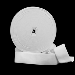 Elástico Crochet 40 mm branco