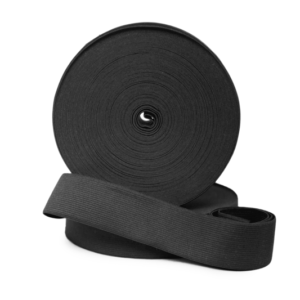 Elástico Crochet 40 mm preto