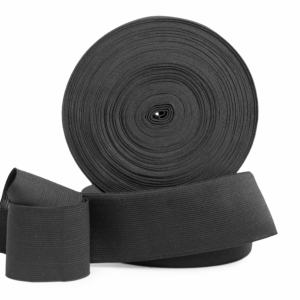 Elástico Crochet 60 mm preto