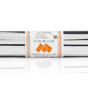 Elástico Chato N 10 Banco ( 6 mm ) - Peça