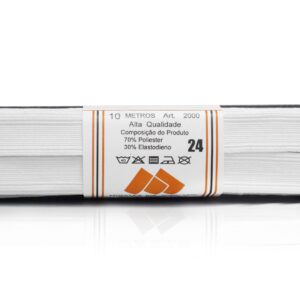 Elástico Chato Branco N 24 ( 16 mm ) - Peça