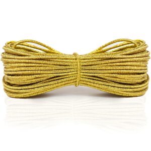 Elástico Maria Chiquinha Ouro N 02 ( 2,00 mm )