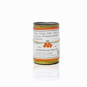 Elástico Metalizado Maria Chiquinha Ouro N 01 ( 1,00 mm )